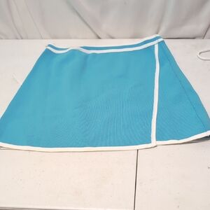 House of Harlow 1960 Blue and White A Line Mini Skirt Size Small